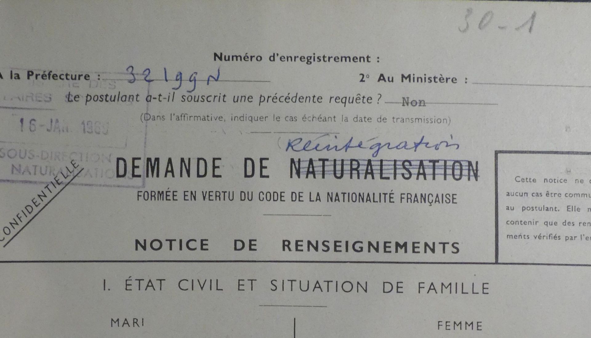 HISTOIRE ET ENJEUX DE LA NATIONALITE FRANCAISE