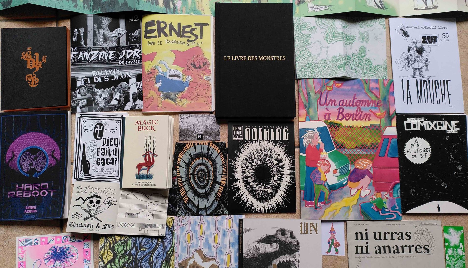 DECOUVERTE DES ZINES ET DE LA MICRO EDITION