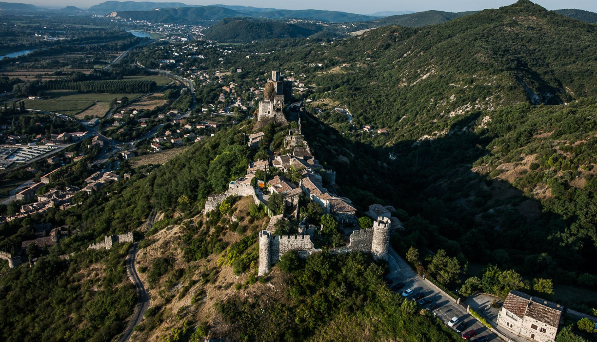 ABBATIALE DE CRUAS, CHÂTEAU DE ROCHEMAURE