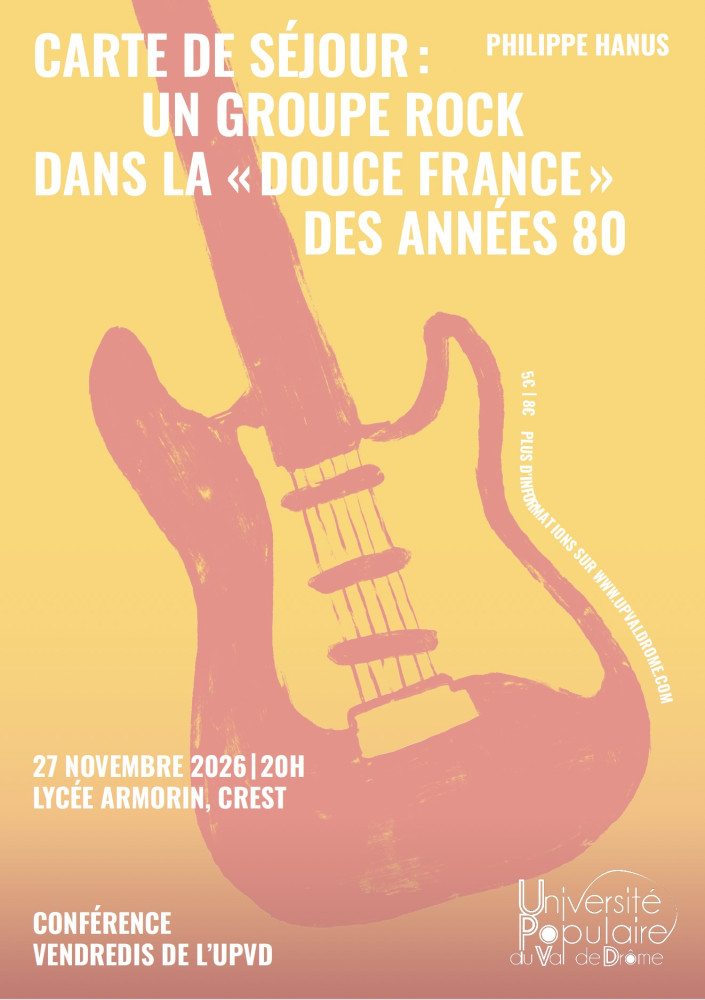 CARTE DE SÉJOUR : UN GROUPE ROCK DANS LA 