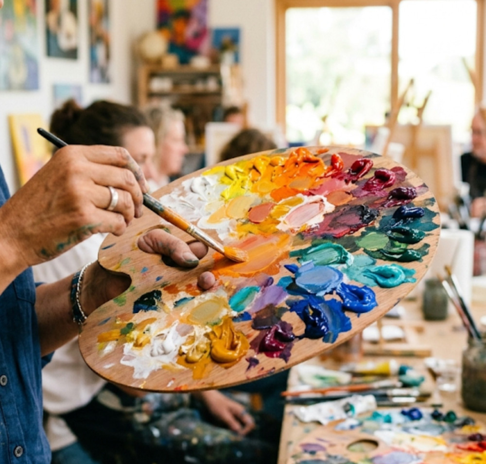 PEINTURE : APPRIVOISER LA COULEUR