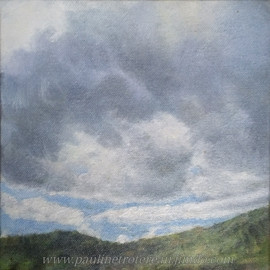 DESSIN ET PEINTURE À L'ACRYLIQUE SUR LE THÈME DU PAYSAGE